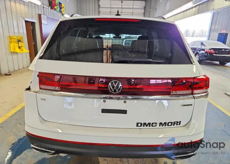 2024 Volkswagen Atlas Se z USA, uszkodzony, nr VIN 1V2LR2CA6RC534617